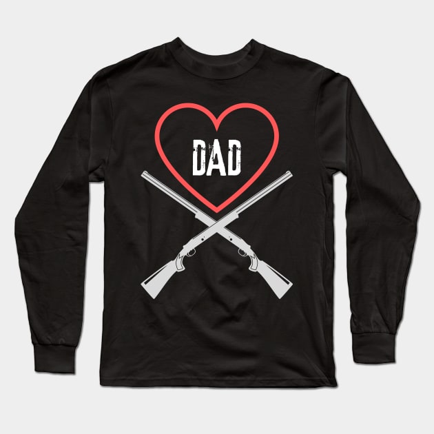 Hunting dad Long Sleeve T-Shirt by vaporgraphic